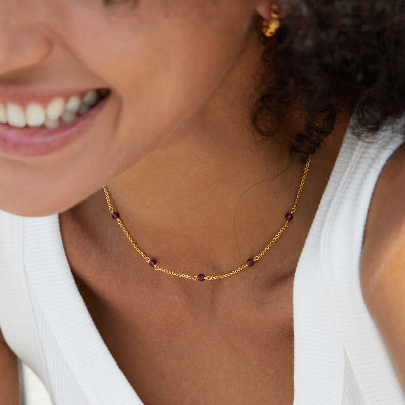 French Style Luxury Niche Design Pure Silver Necklace
